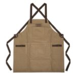 Ποδιές Κουζίνας Coated Canvas And Leather Apron Livoo Gs166
