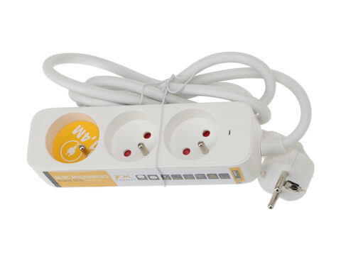Πολύμπριζα Power Socket Fx Tools 3Way 140Cm White K16000510