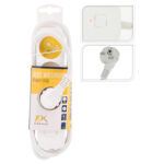 Πολύμπριζα Power Socket Fx Tools 3Way 140Cm White K16000530