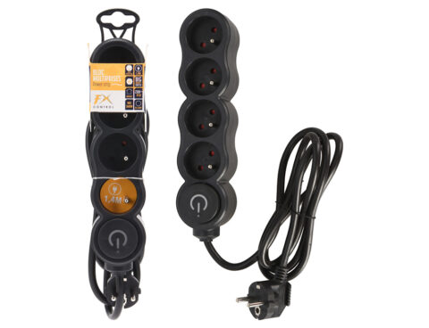 Πολύμπριζα Power Socket Fx Tools 4Way 140Cm French Kt9000210