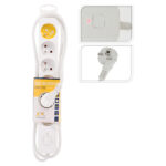 Πολύμπριζα Power Socket Fx Tools 6Way 140Cm White K16000540