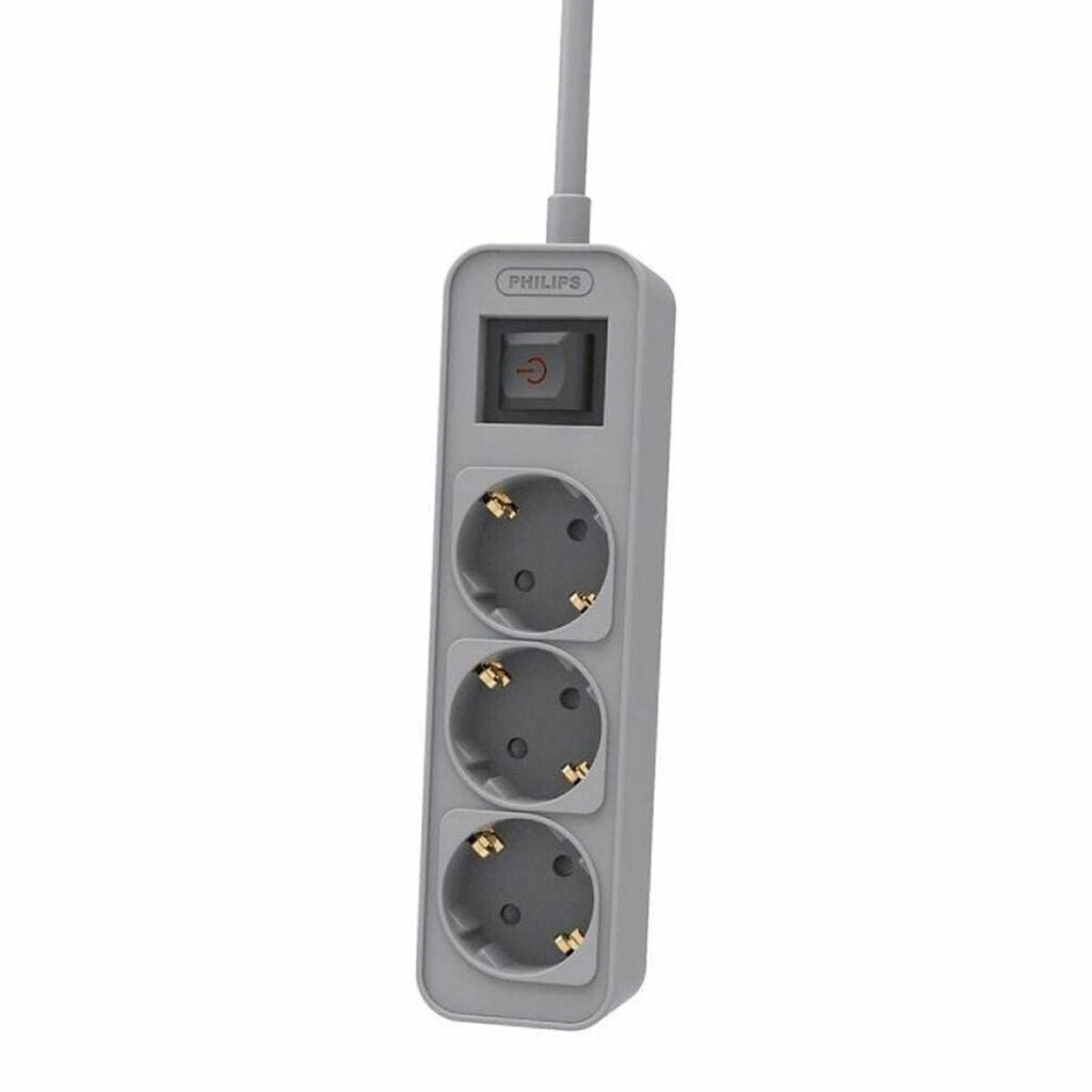 Πολύπριζο με 3 Πρίζες με διακόπτη Philips CHP2134G/12