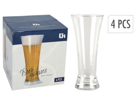 Ποτήρια, Κούπες & Κανάτες Beer Glass Eh Set Of 4 320Ml Ye6000530