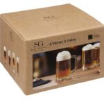 Ποτήρια, Κούπες & Κανάτες Beer Glass X4 Handle 32Cl 134800