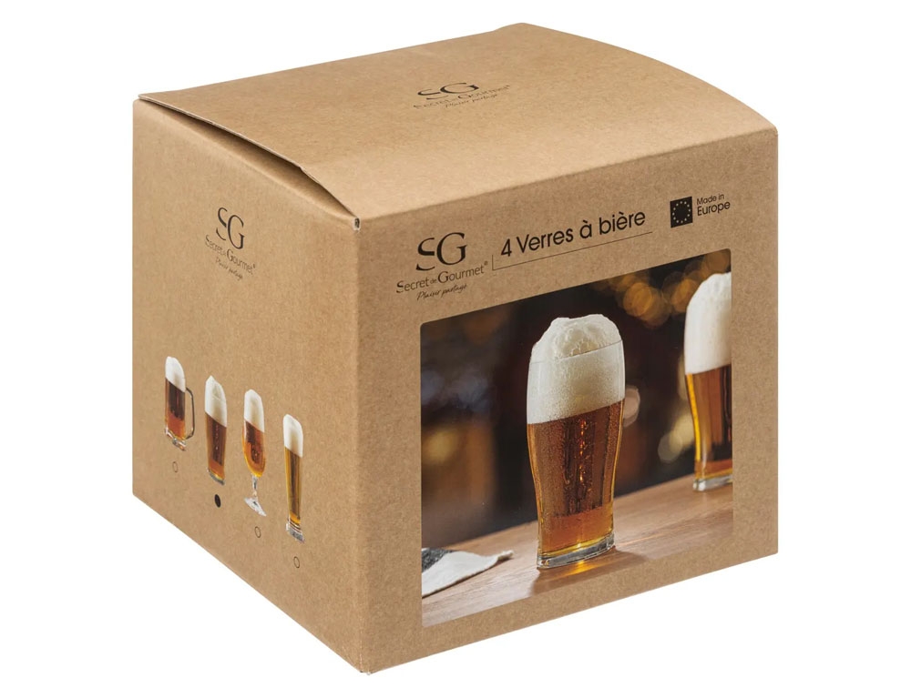 Ποτήρια, Κούπες & Κανάτες Beer Glass X4 Pinte 57Cl 154525