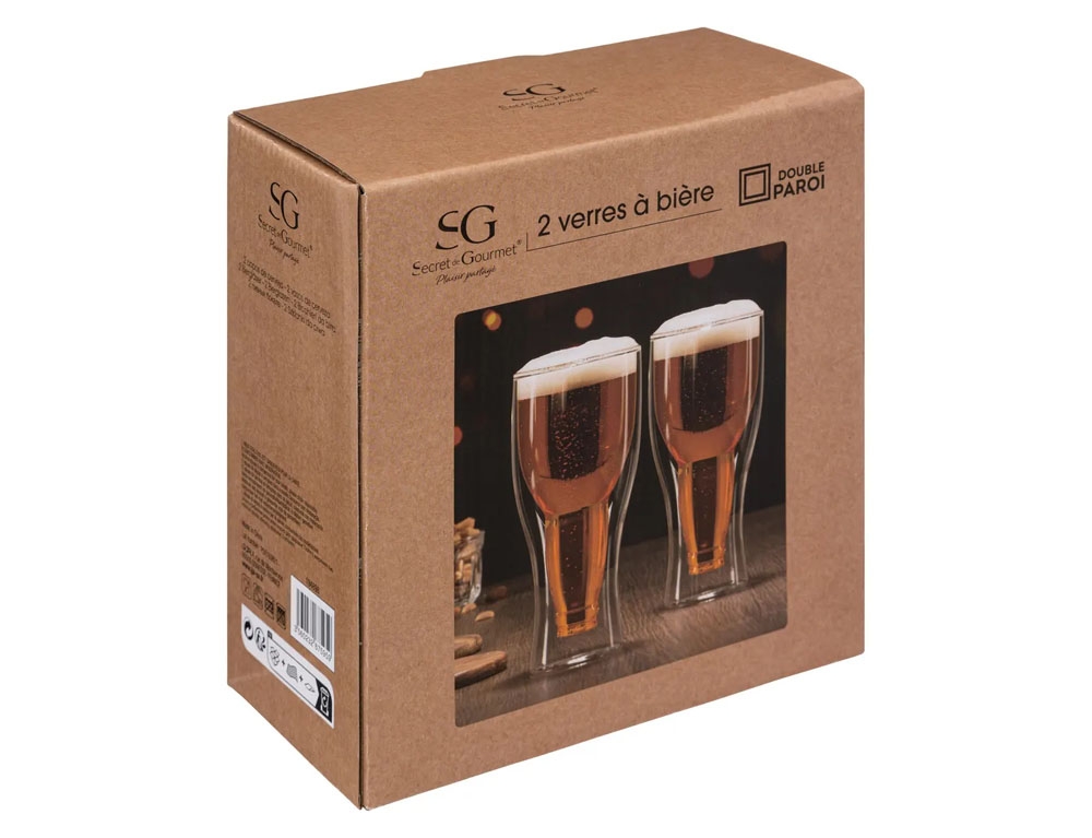 Ποτήρια, Κούπες & Κανάτες Beer Set Dble Wall X2 35Cl 194898