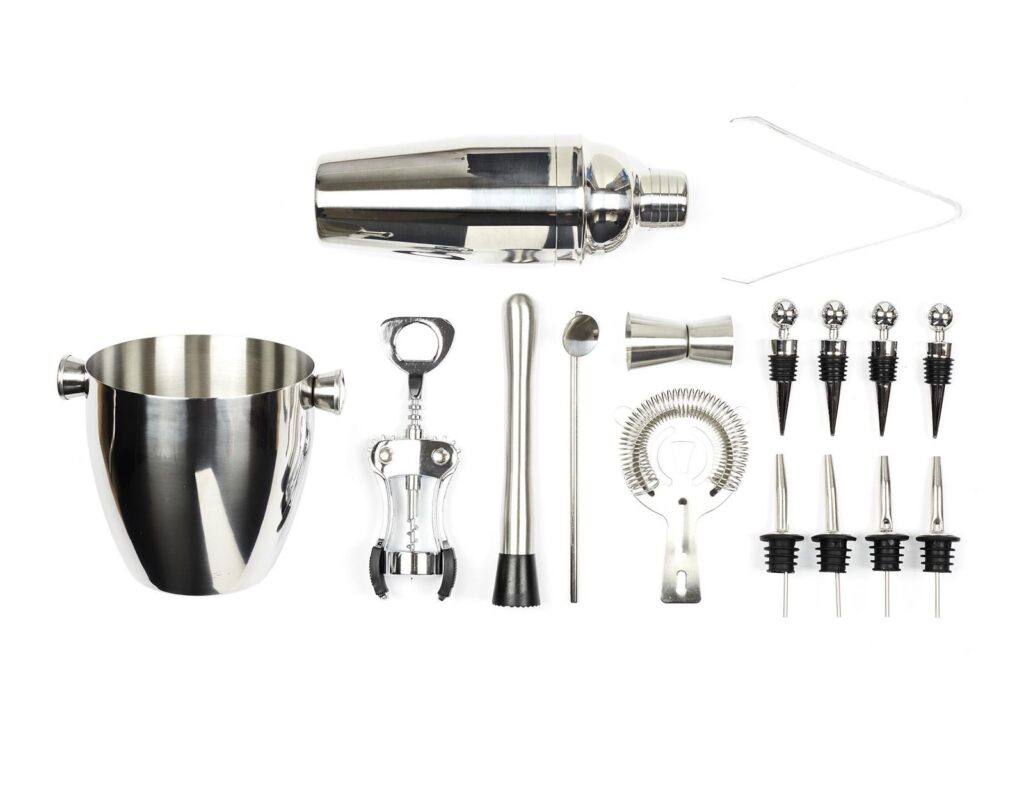 Ποτήρια, Κούπες & Κανάτες Cocktail Set 16 Accessories Kv7350