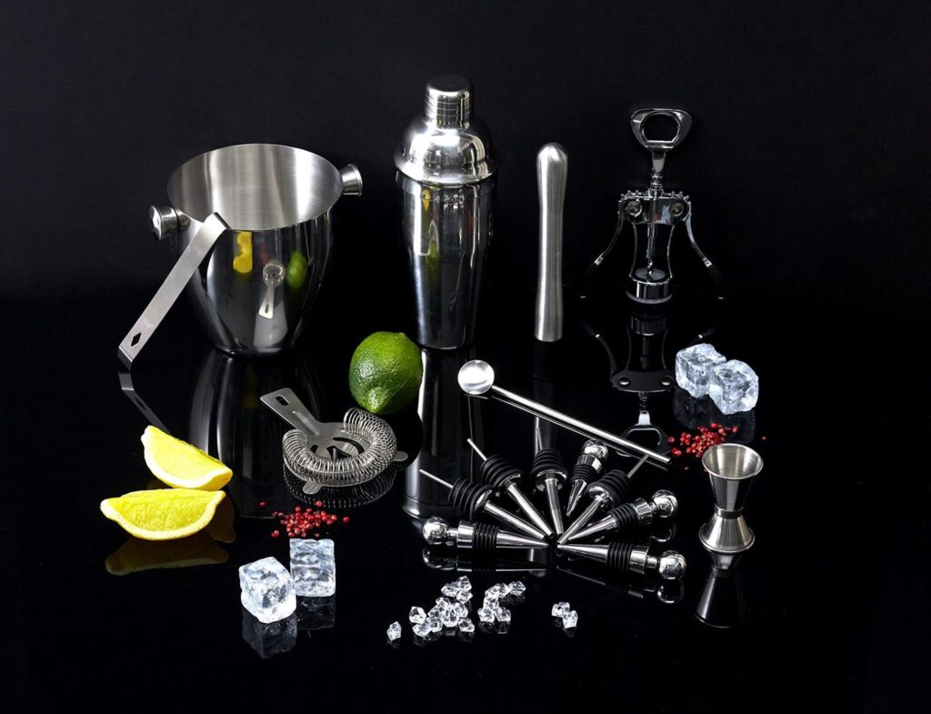 Ποτήρια, Κούπες & Κανάτες Cocktail Set 16 Accessories Kv7350