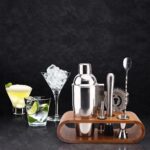 Ποτήρια, Κούπες & Κανάτες Cocktail Set W Bamboo Tray Kv7303
