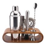Ποτήρια, Κούπες & Κανάτες Cocktail Set W Bamboo Tray Kv7303