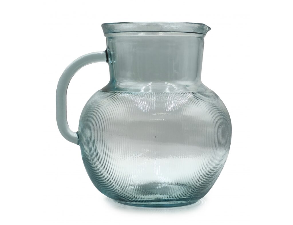 Ποτήρια, Κούπες & Κανάτες Kanata Glass Drops Ribbed 2,3L