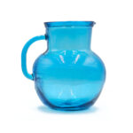 Ποτήρια, Κούπες & Κανάτες Kanata Glass Drops Ribbed 2,3L Aqua Blue