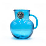 Ποτήρια, Κούπες & Κανάτες Kanata Glass Drops Ribbed 2,3L Aqua Blue