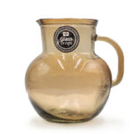 Ποτήρια, Κούπες & Κανάτες Kanata Glass Drops Ribbed 2,3L Cinnamon