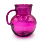 Ποτήρια, Κούπες & Κανάτες Kanata Glass Drops Ribbed 2,3L Magenta