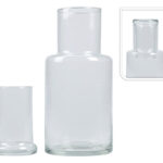 Ποτήρια, Κούπες & Κανάτες Καραφα+Ποτηρι Glass Ye1000770