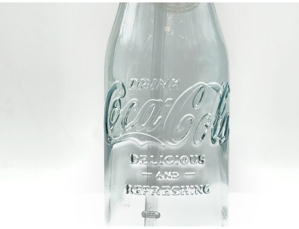 Ποτήρια, Κούπες & Κανάτες Μπουκαλι Glass Drops Coca Cola Me Πωμα 550Cc 28Cm