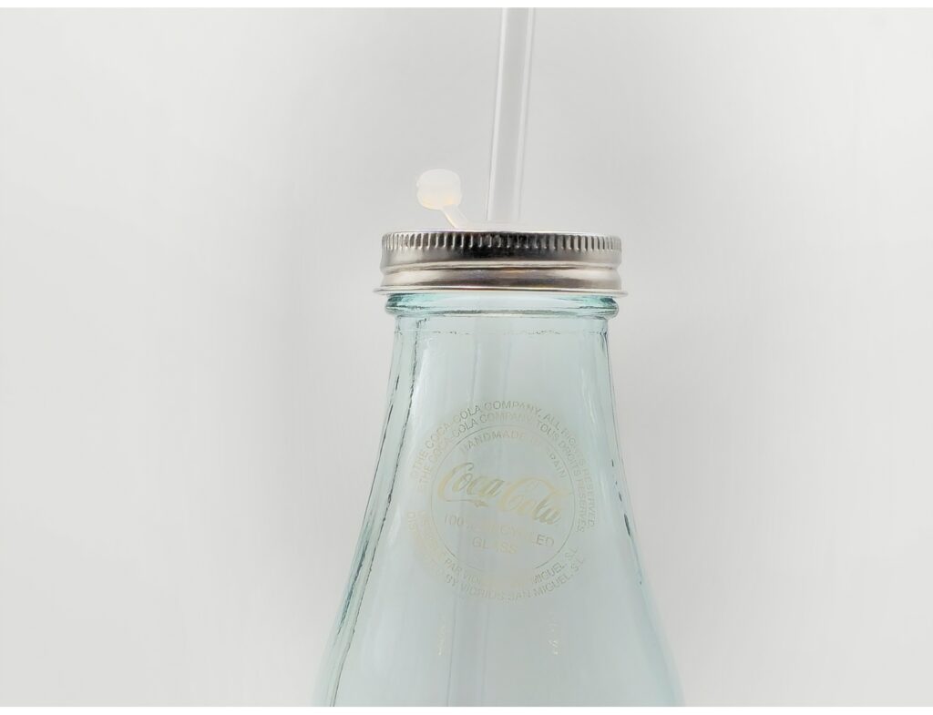 Ποτήρια, Κούπες & Κανάτες Μπουκαλι Glass Drops Coca Cola Me Πωμα 550Cc 28Cm
