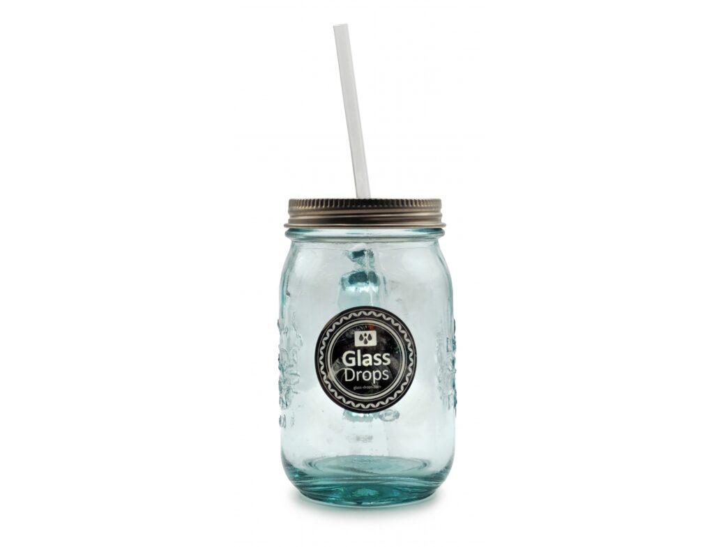 Ποτήρια, Κούπες & Κανάτες Ποτηρι Glass Drops Me Καπακι Authentic Est. 1896 5
