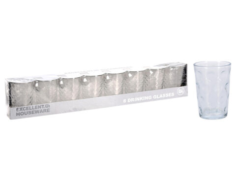 Ποτήρια, Κούπες & Κανάτες Ποτηρια Excellent Houseware Σετ 8 200Ml Ye5000260
