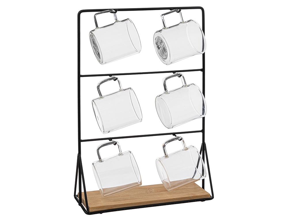 Ποτήρια, Κούπες & Κανάτες Rack 6 Cups S Mia 10Cl 188441