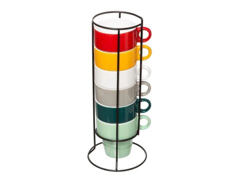 Ποτήρια, Κούπες & Κανάτες Rack 6 Mugs M Colorama 26Cl 211719726A