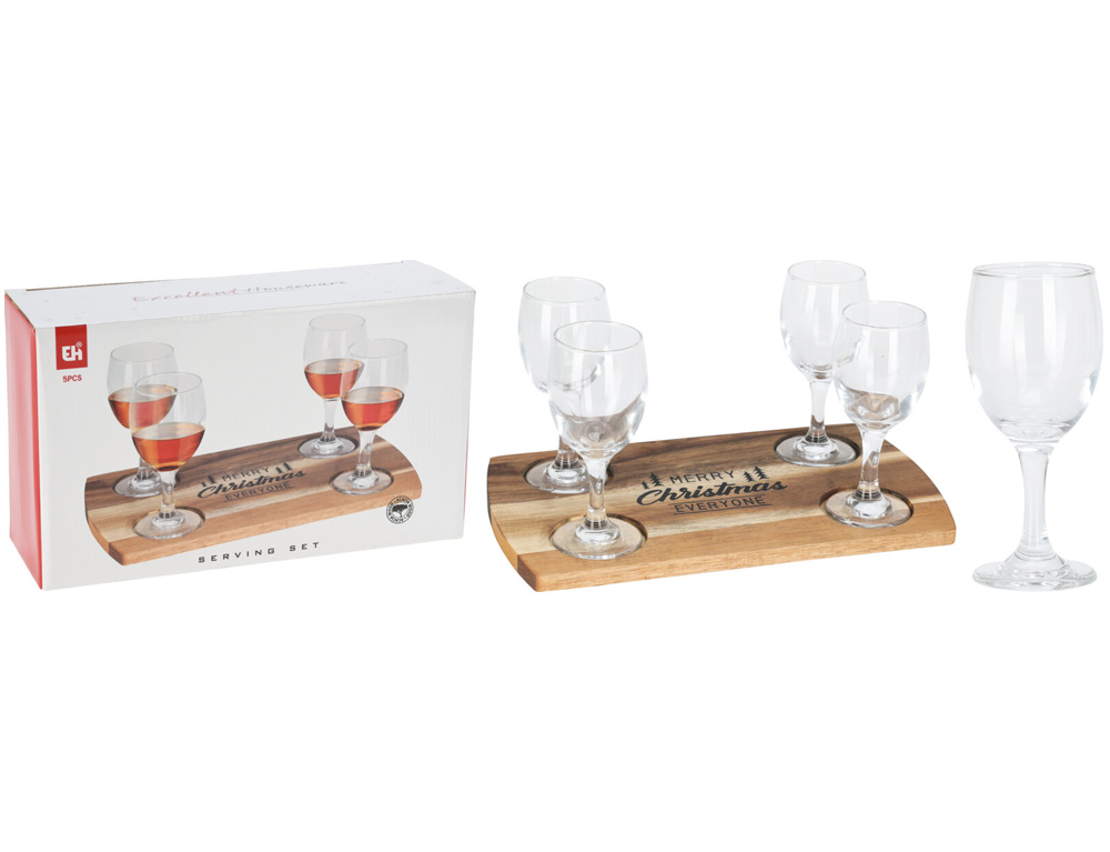 Ποτήρια, Κούπες & Κανάτες Serving Set Eh 5Pcs Xmas Design 170485510