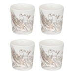 Ποτήρια, Κούπες & Κανάτες Set X4 Esp Cup Toucan 10Cl
