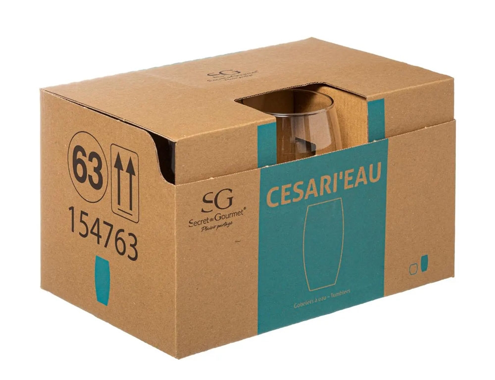 Ποτήρια, Κούπες & Κανάτες Tumb High X1 Cesari&Quot;Eau 51Cl 154763