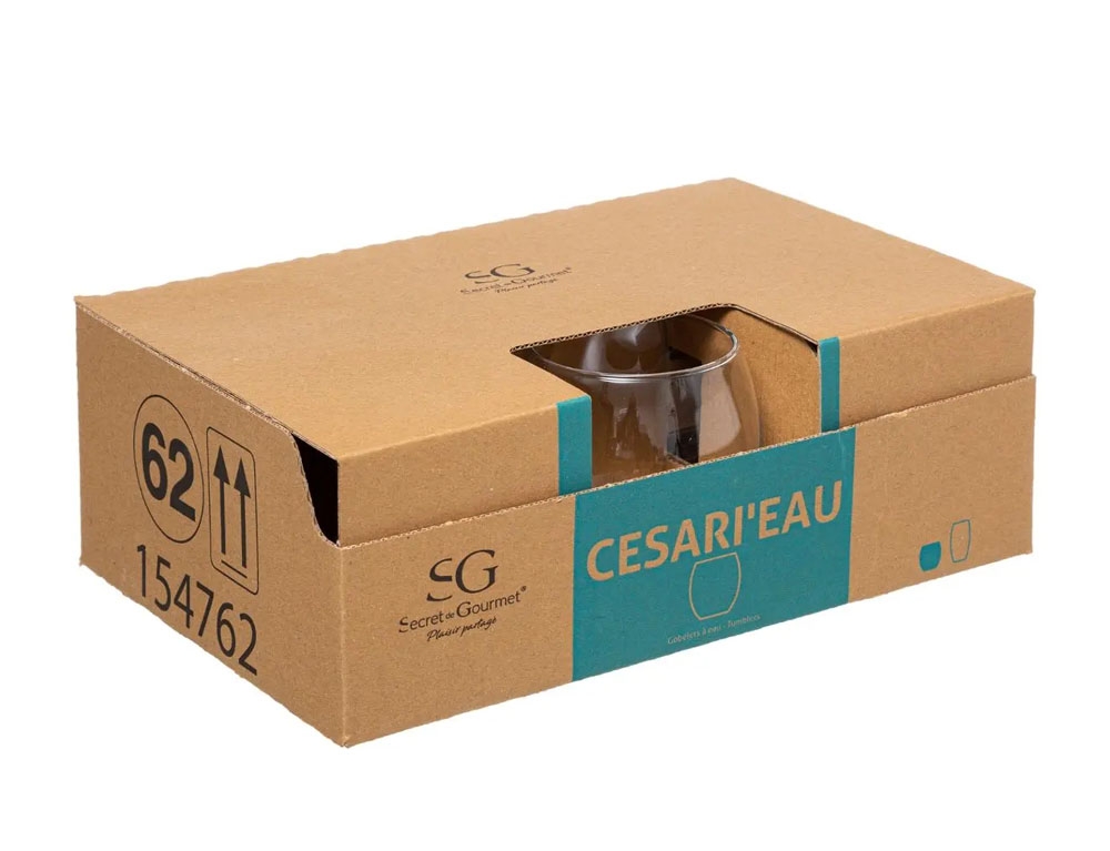 Ποτήρια, Κούπες & Κανάτες Tumb Low X1 Cesari Eau 40Cl 154762