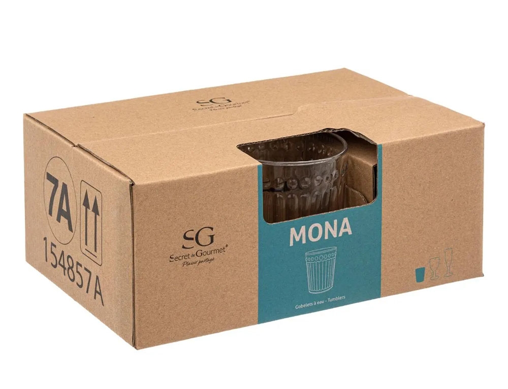 Ποτήρια, Κούπες & Κανάτες Tumbler X6 Mona 30Cl 154857A