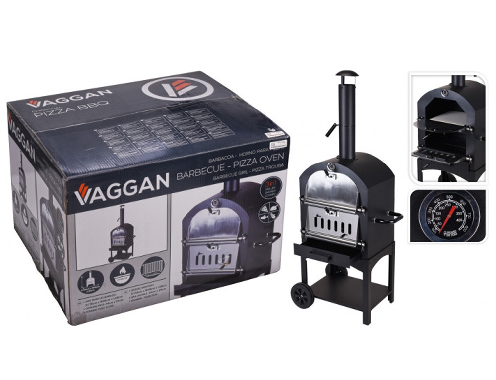 Ψησταριές Βarbeque  Bbq Pizza Oven 680X480Xh1560Mm X85300070