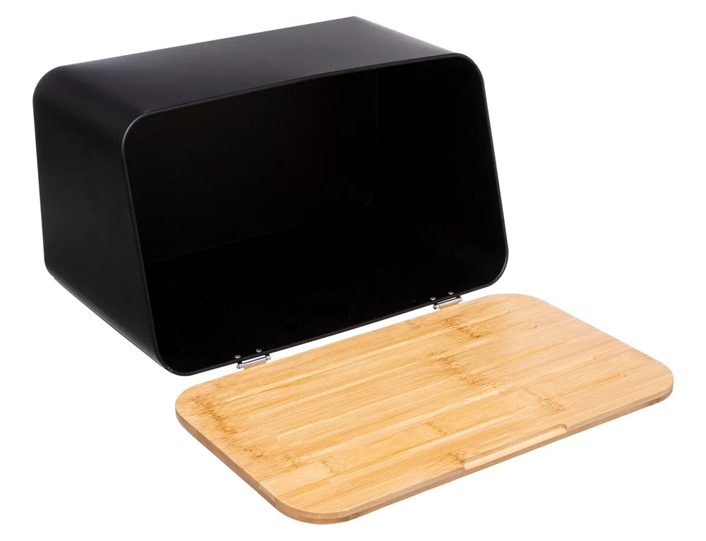 Ψωμιέρες Bread Box Iron+Bam Char Mc Five 151193