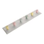 Ράφι παλτών Versa Ξύλο Vintage 12 X 6 X 60 CM