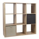 Ραφιέρες & Αποθηκευτικά Κουτιά Rangement Modulable 9 Cases Klaus M1 Hd0243Fs