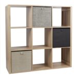 Ραφιέρες & Αποθηκευτικά Κουτιά Rangement Modulable 9 Cases Klaus M1 Hd0243Fs
