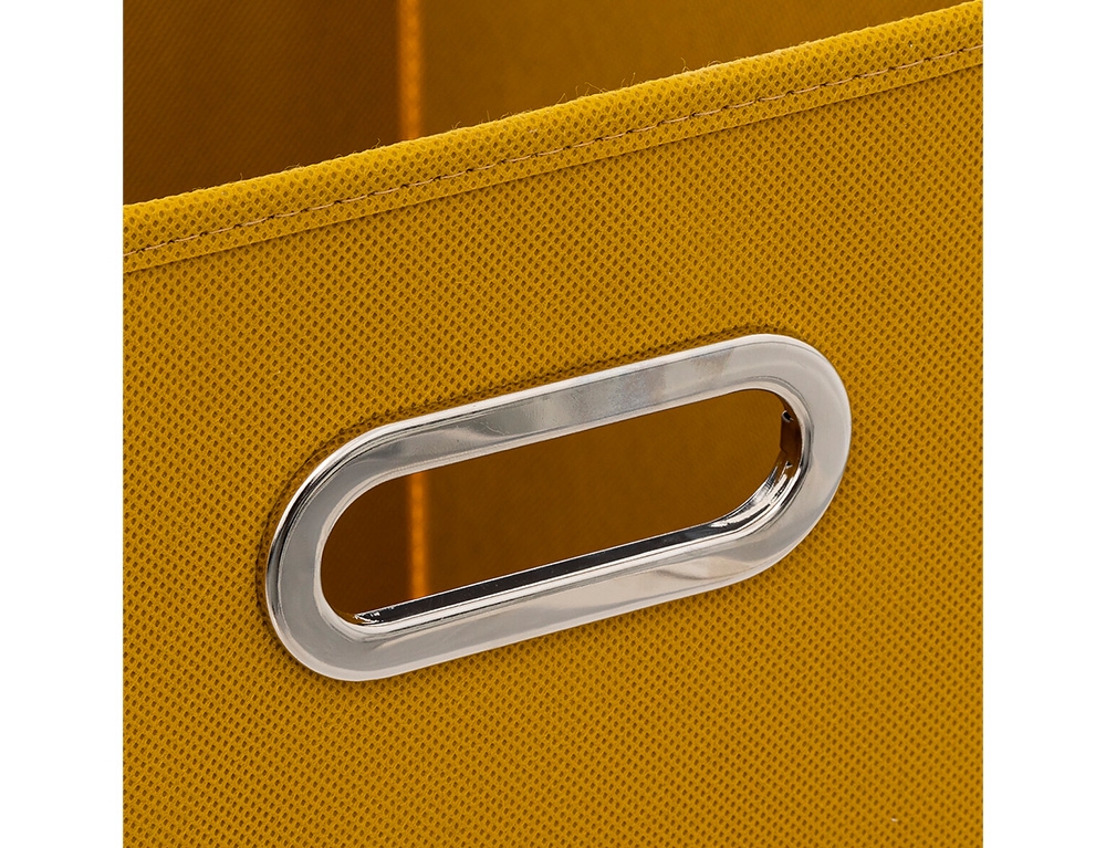 Ραφιέρες & Αποθηκευτικά Κουτιά Storage Box 31X31 Mustard 138885Q
