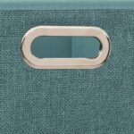 Ραφιέρες & Αποθηκευτικά Κουτιά Storage Box 31X31 Petrol Linen 138885N