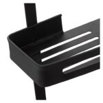 Ραφιέρες Ντουζ 2Lvl Black Alu Servitor 200120