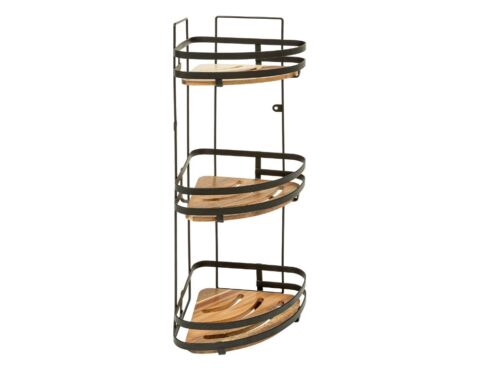 Ραφιέρες Ντουζ 3Lvl Angle Shelf Blackacia