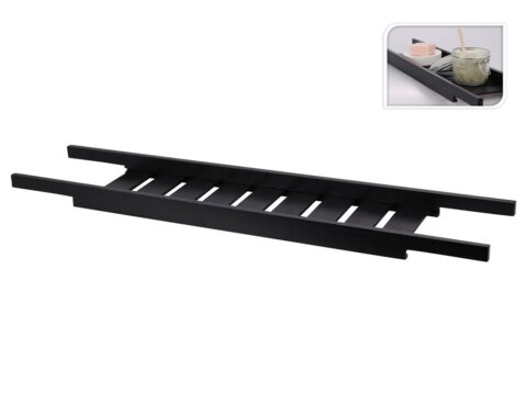 Ραφιέρες Ντουζ Bath Rack Bamboo 68X15Cm Black 529003410
