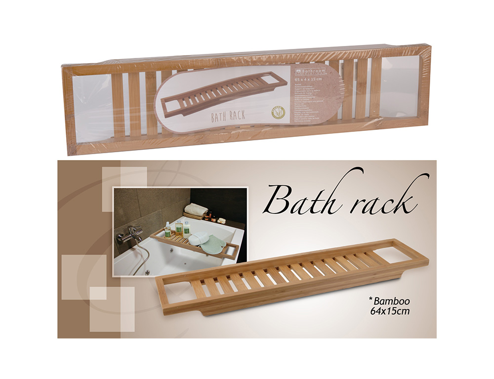 Ραφιέρες Ντουζ Bath Rack Eh Bamboo 64X15Cm 784200500