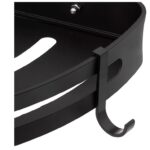 Ραφιέρες Ντουζ Black Alu Angle Shelf Sticker 200119