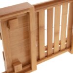 Ραφιέρες Ντουζ Extensible Bath Plate Bambou Five 160912