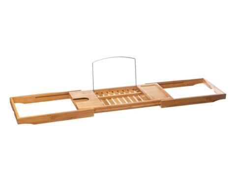 Ραφιέρες Ντουζ Extensible Bath Plate Bambou Five 160912