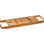 Ραφιέρες Ντουζ Extensible Bath Plate Bambou Five 160912