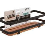 Ραφιέρες Ντουζ Sticker Rect Blackacia Shelf