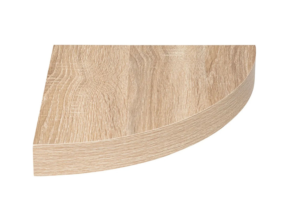 Ραφιέρες/Ράφια Τοίχου Angle Wall Shelf Oak Fixy 181396C