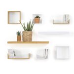 Ραφιέρες/Ράφια Τοίχου Wall Shelf 60Cm White 138953B