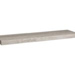 Ραφιέρες/Ράφια Τοίχου Wall Shelf Oak 80Cm Grey 138954D